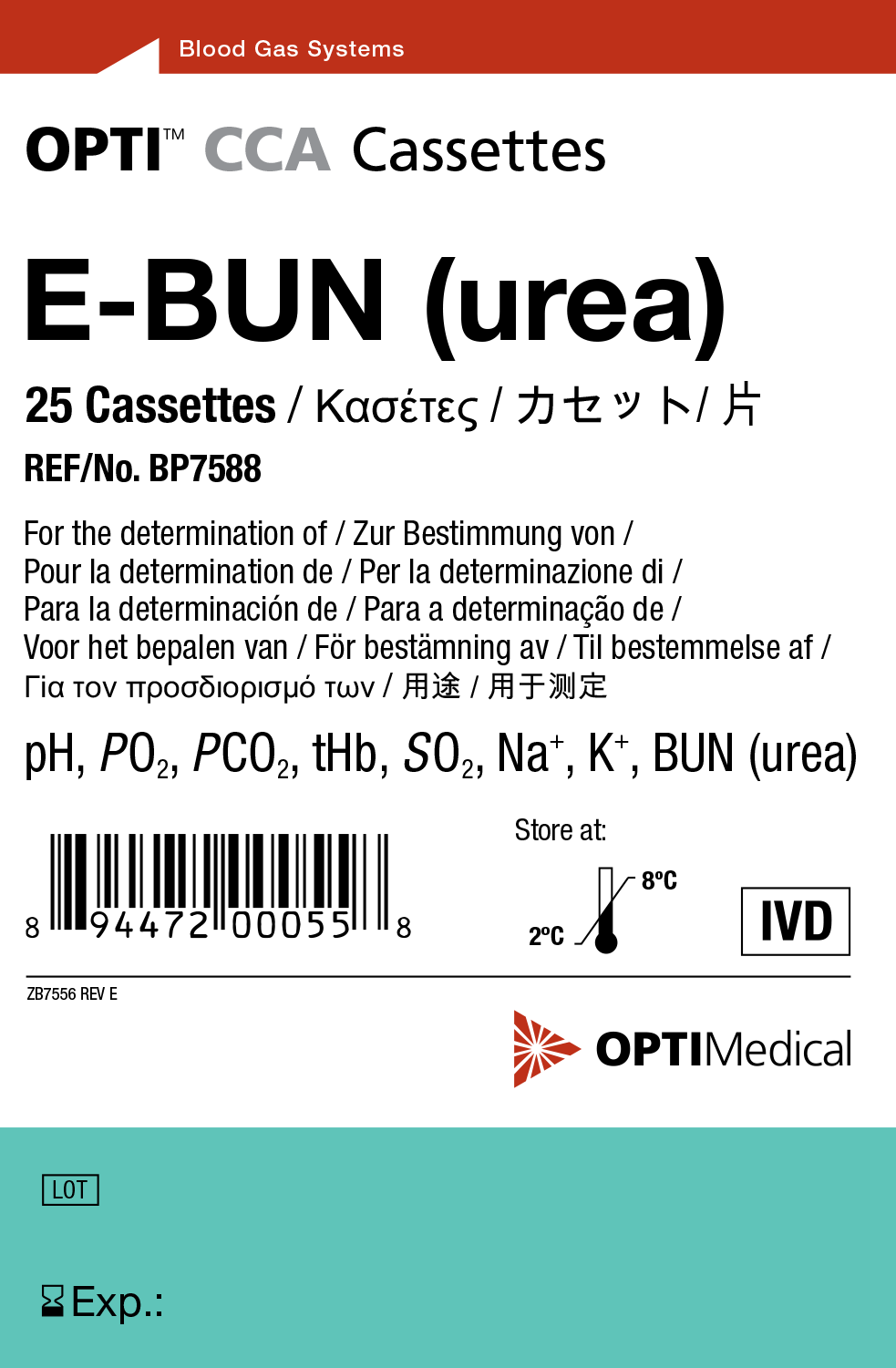 Blood Gas Cassettes